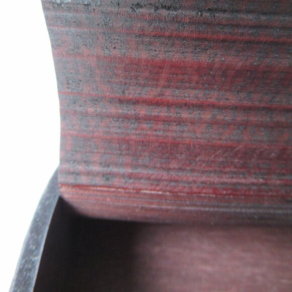 Handmade Curved Rectangular Decorative Wood Box with Elephant Made in Myanmar - Picture 9 of 10